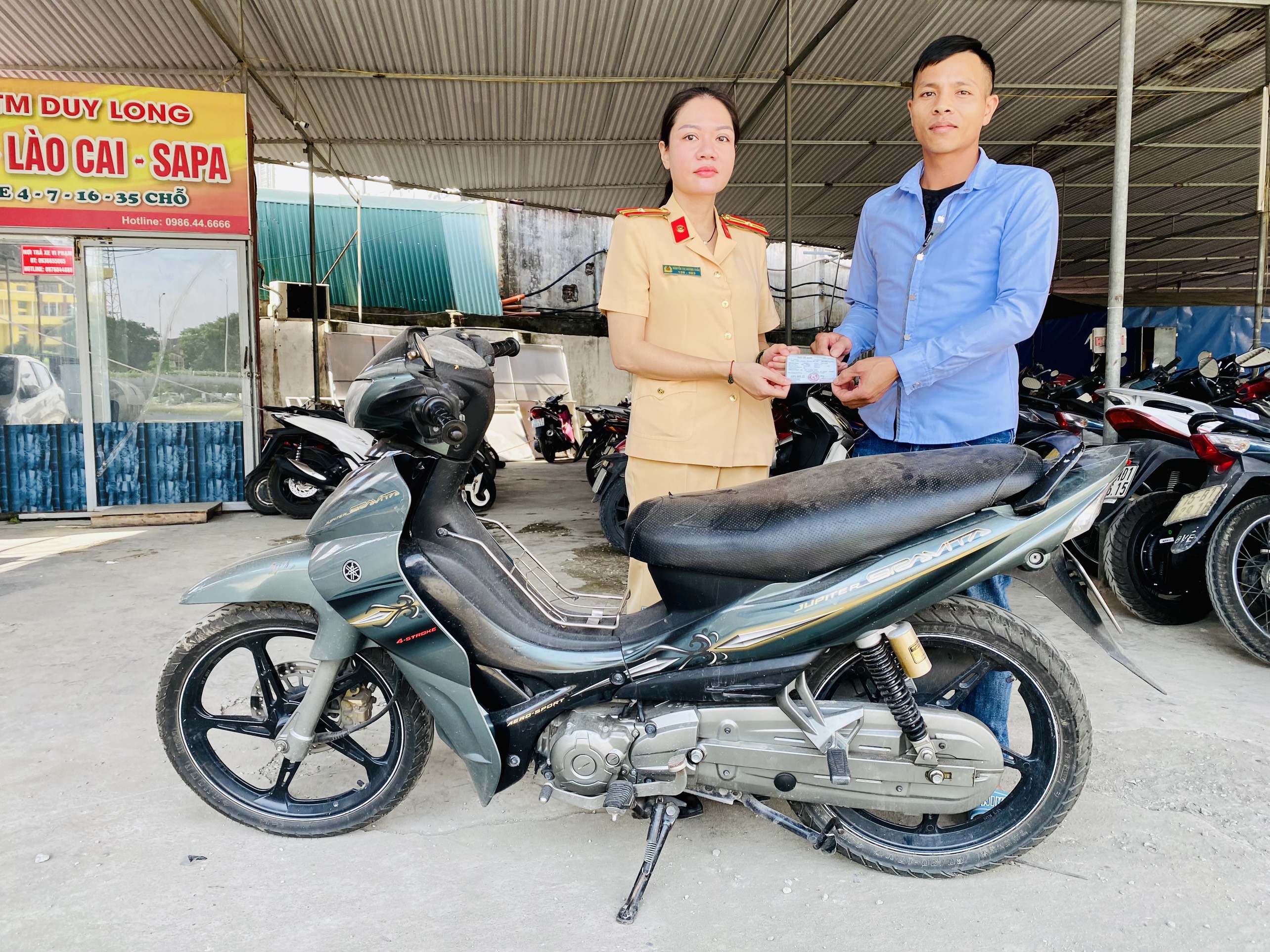 Phòng CSGT đường bộ-đường sắt: Trả lại 02 xe máy cho chủ sở hữu